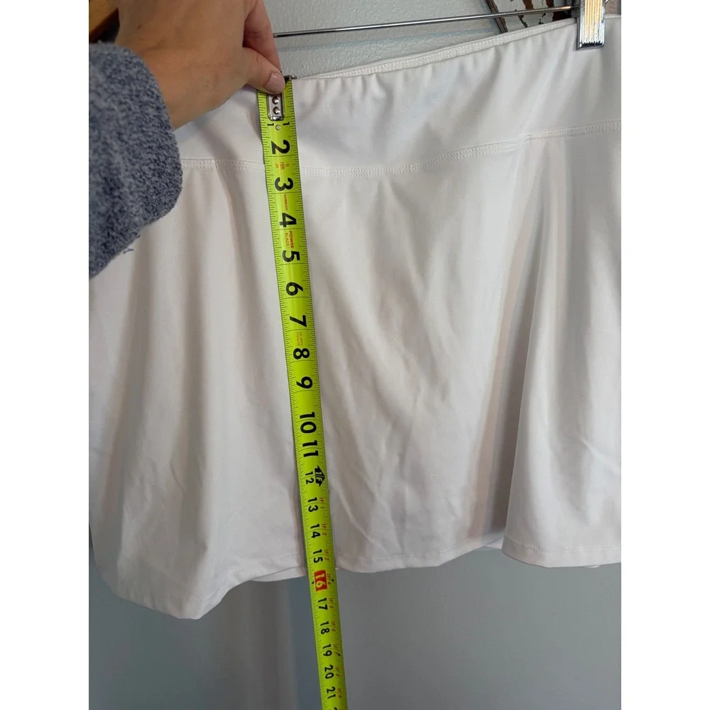 Tommy Bahama Golf Women's White Skirt/Skort Size XL Golf Tennis Pickleball